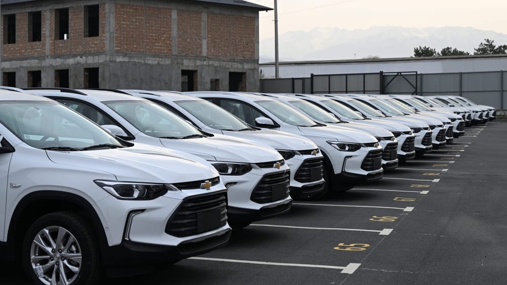 «Кумтор» закупил автомобили Chevrolet Tracker кыргызстанского производства изображение публикации