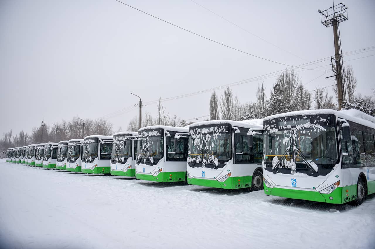 Мэрия Бишкека хочет передать новые автобусы из Китая в лизинг частникам изображение публикации